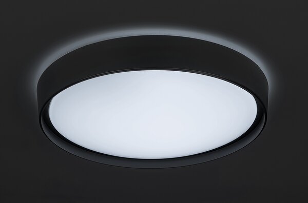 Rabalux 3146 Achilles LED Stropní svítidlo s ovladačem | RGB | Variabilní | Stmívatelné | 40W | Černá - r-3146