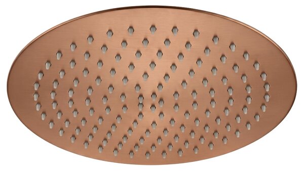 Rea Rea, kulatá dešťová sprchová hlavice, JS-P014BRG, 30cm, měděná matná, REA-P8605