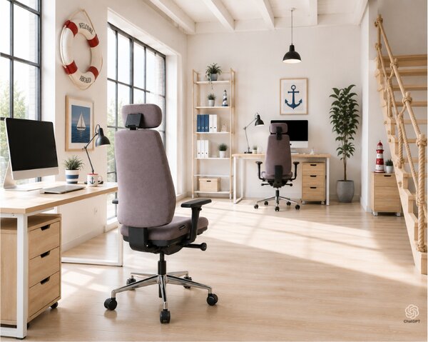 Mercury Ergonomická kancelářská židle UN2006-4XH DIVERSE černá