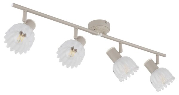 Globo 54317-4 - Bodové svítidlo PLANTA 4xE14/40W/230V