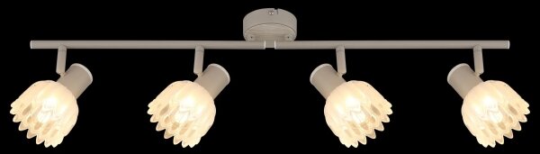 Globo 54317-4 - Bodové svítidlo PLANTA 4xE14/40W/230V