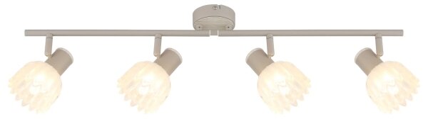 Globo 54317-4 - Bodové svítidlo PLANTA 4xE14/40W/230V