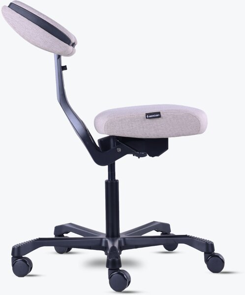 Mercury Multifunkční ergonomická židle a klekosed EVO šedá