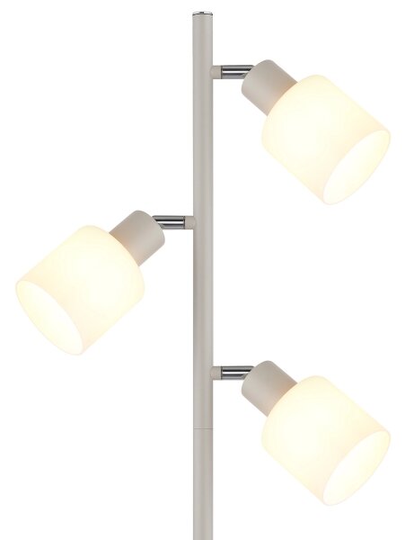Globo 54114-3S - Stojací lampa TRENT 3xE14/25W/230V