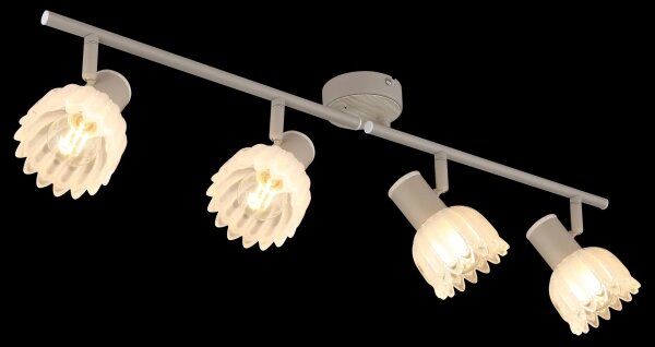 Globo 54317-4 - Bodové svítidlo PLANTA 4xE14/40W/230V