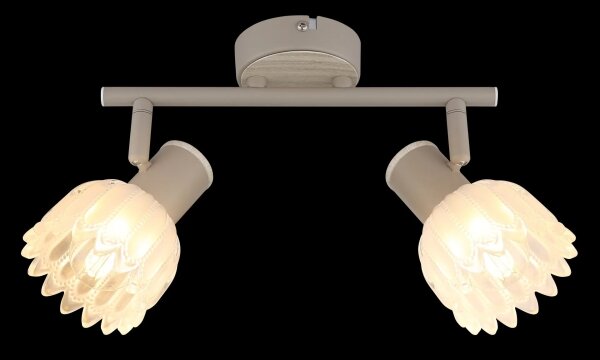 Globo 54317-2 - Bodové svítidlo PLANTA 2xE14/40W/230V