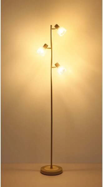 Globo 54317S - Stojací lampa PLANTA 3xE14/40W/230V