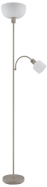 Globo 59947S - Stojací lampa HINTON 1xE27/40W/230V + 1xE14/25W
