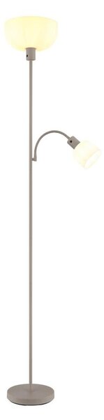Globo 59947S - Stojací lampa HINTON 1xE27/40W/230V + 1xE14/25W