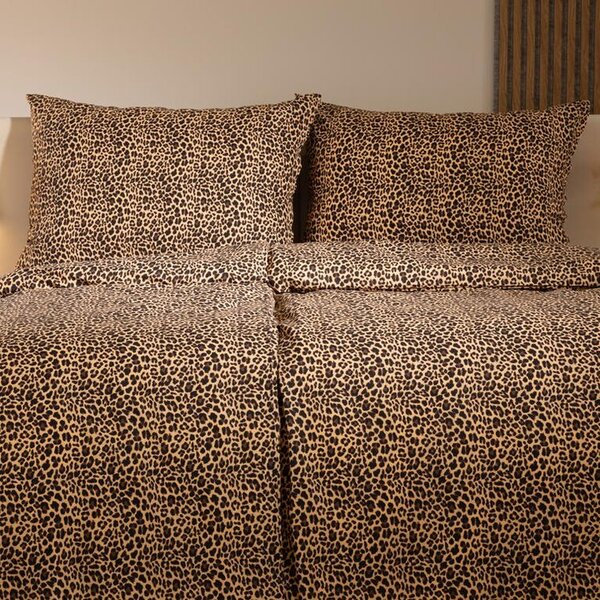 Bavlněné ložní povlečení LEOPARDÍ ELEGANCE
