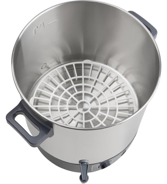 Sencor - Zavařovací hrnec 27 l 1800W/230V nerez/šedá