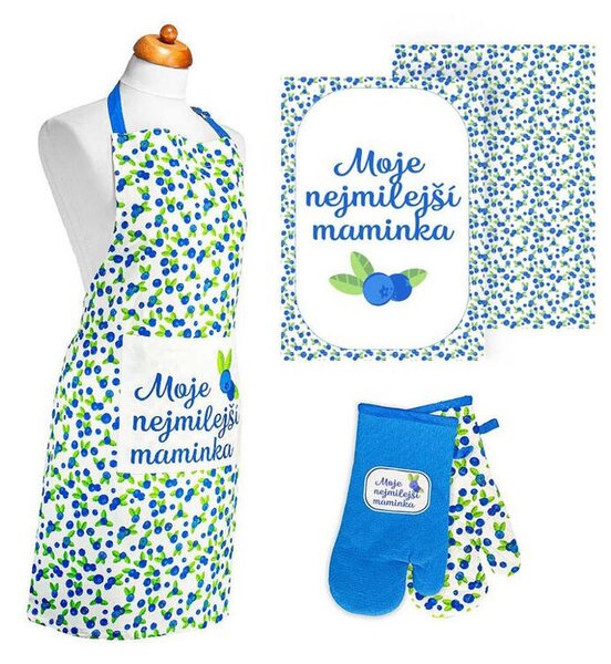 Kuchyňský set MOJE NEJMILEJŠÍ MAMINKA 4 díly