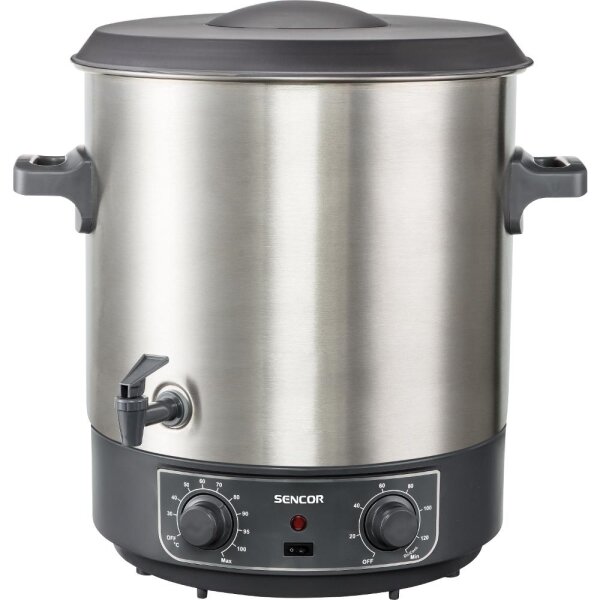 Sencor - Zavařovací hrnec 27 l 1800W/230V nerez/šedá