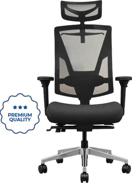 Mercury Ergonomická kancelářská židle OAMA ERGO černá