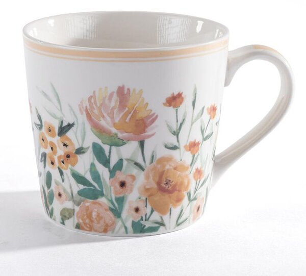 Porcelánový hrnek KVĚTY 440 ml