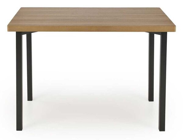 Jídelní set Graham 4+1, přírodní dřevo / černá