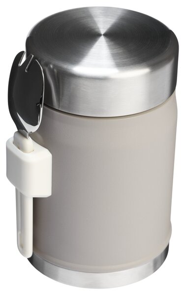 STANLEY Termoska na jídlo se lžící/vidličkou The Legendary Classic Food Jar 400 ml Ash 2.0