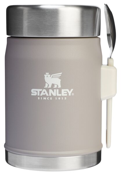 STANLEY Termoska na jídlo se lžící/vidličkou The Legendary Classic Food Jar 400 ml Ash 2.0