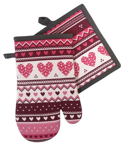 Kuchyňská chňapka a podložka VALENTINES
