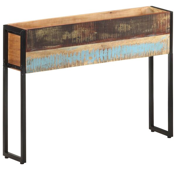 Truhlík 90 x 20 x 68 cm masivní recyklované dřevo 321940