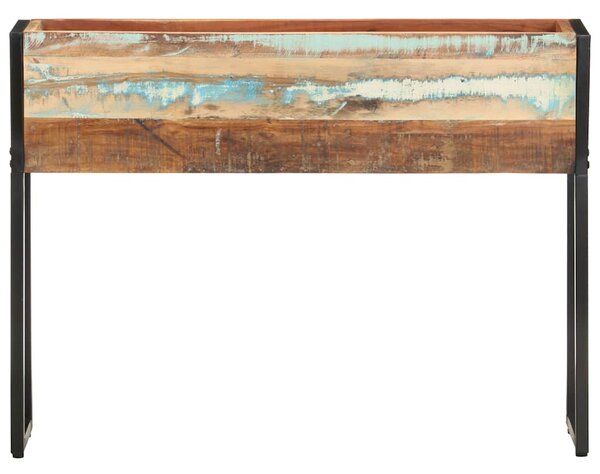 Truhlík 90 x 20 x 68 cm masivní recyklované dřevo 321940