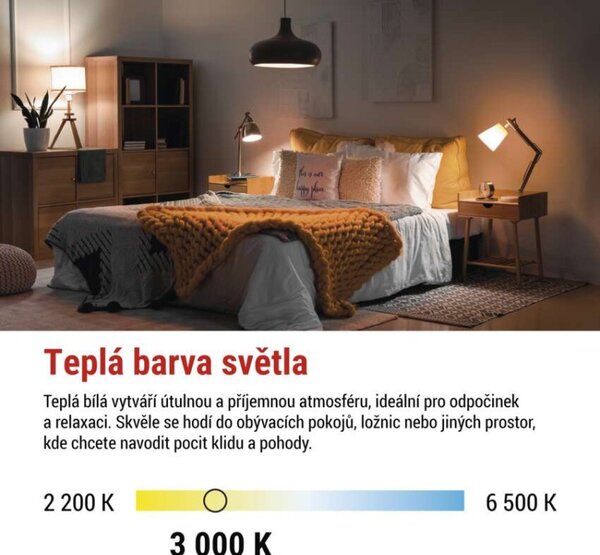 EMOS LED žárovka Classic MR16 bílá / GU10 / 7 W (72 W) / 1000 lm / teplá bílá 1525730238