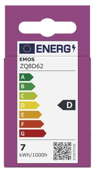 EMOS LED žárovka Classic MR16 bílá / GU10 / 7 W (72 W) / 1000 lm / teplá bílá 1525730238