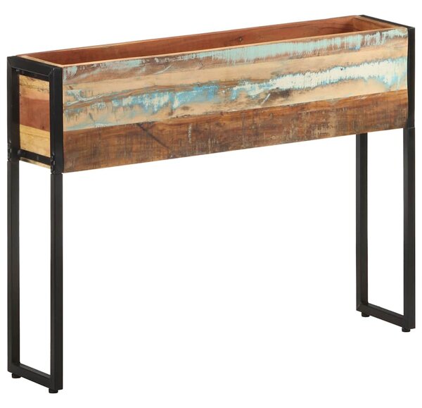 Truhlík 90 x 20 x 68 cm masivní recyklované dřevo 321940