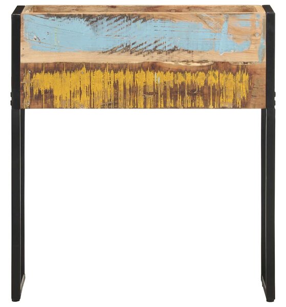 Truhlík 60 x 20 x 68 cm masivní recyklované dřevo 321943