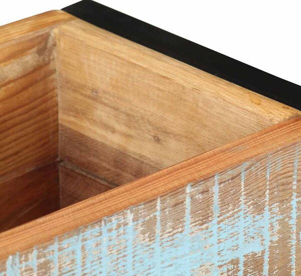 Truhlík 60 x 20 x 68 cm masivní recyklované dřevo 321943