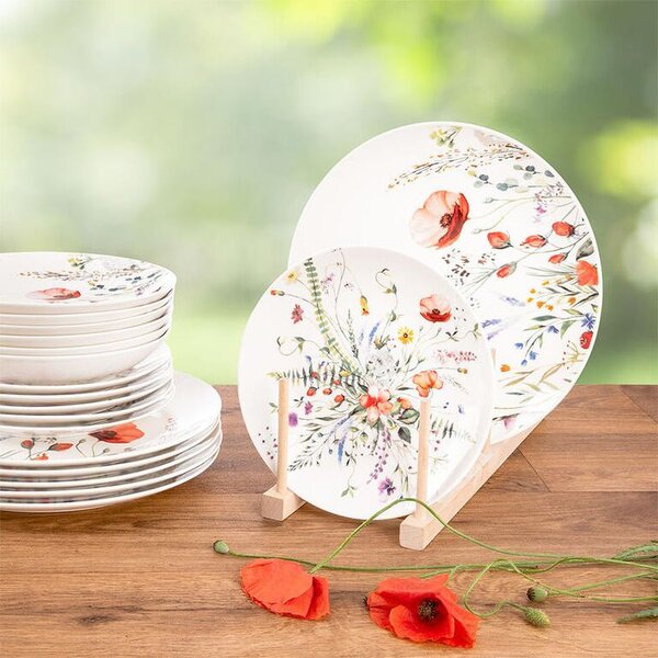 Porcelánový dezertní talíř MÁK 20,5 cm