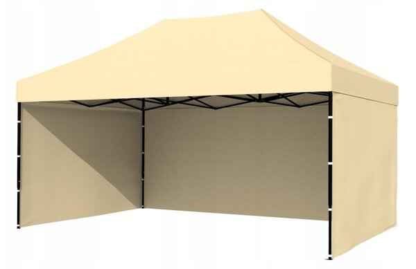 JAKS Nůžkový stan profi 3 x 4,5 m béžový