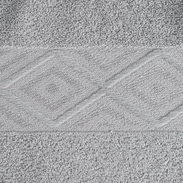 Eurofirany Bavlněný ručník Azari 50x90 cm šedý