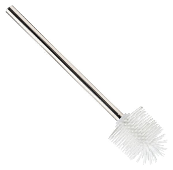 Snímatelný silikonový kartáč 7,5 cm, barva bílá, Wenko