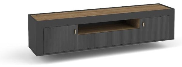 TV Stolek/Skříňka Mossana MO8 (černá)
