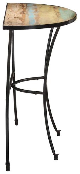 Odkládací stolek 110 x 40 x 77 cm masivní recyklované dřevo 321949
