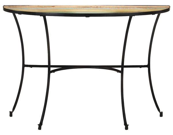 Odkládací stolek 110 x 40 x 77 cm masivní recyklované dřevo 321949