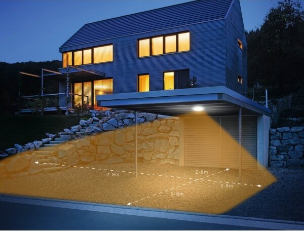 Steinel 035440 - LED Venkovní svítidlo se senzorem QUATTRO LED/10W/230V IP54