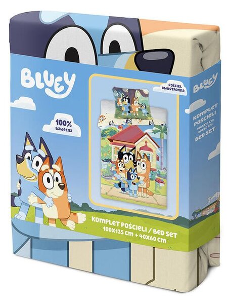 Bavlněné ložní povlečení BLUEY VESELÉ OBJETÍ