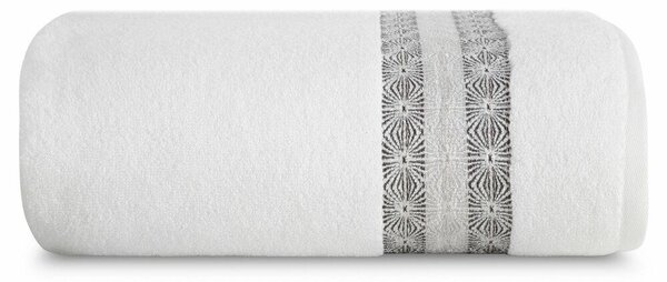 Eurofirany Bavlněný ručník Malika 50x90 cm bílý
