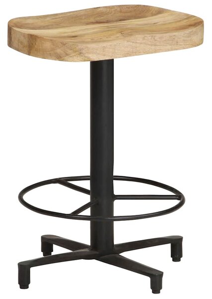 Barové stoličky 2 ks 52 cm masivní mangovníkové dřevo 321966