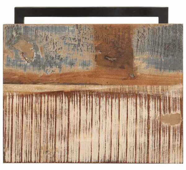 Odkládací stolky 2ks 31,5x24,5x64,5cm masivní recyklované dřevo 321972