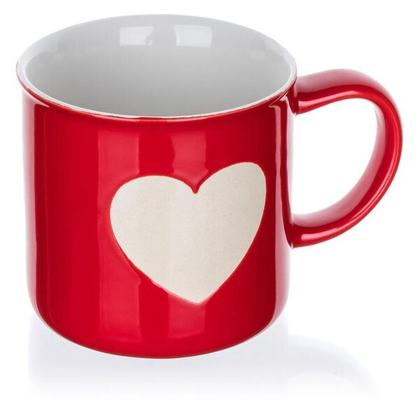 Sada keramických hrnků WHITE HEART 350 ml 2 ks