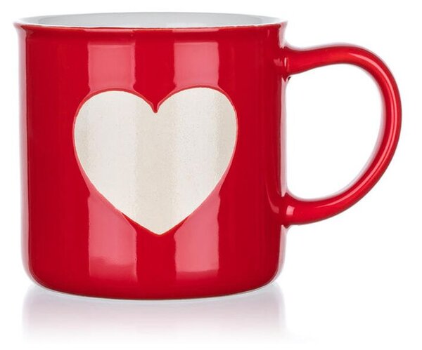 Sada keramických hrnků WHITE HEART 350 ml 2 ks