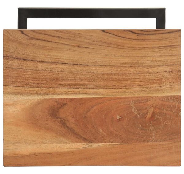 Odkládací stolky 2 ks 31,5x24,5x64,5 cm masivní akáciové dřevo 321971
