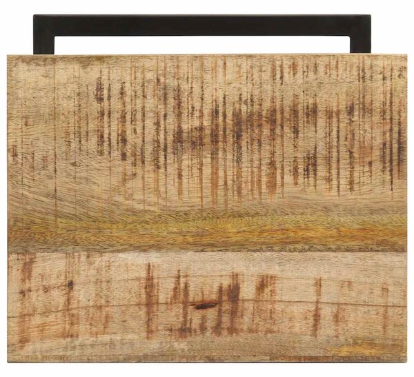 Odkládací stolky 2 ks 31,5x24,5x64,5cm hrubé mangovníkové dřevo 321970