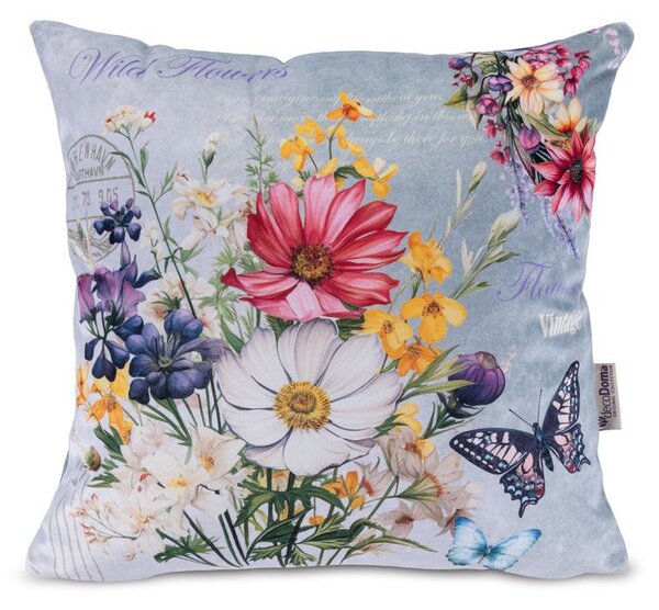 Sada 3 ks povlaků na polštářky SPRING FLOWERS 45 x 45 cm