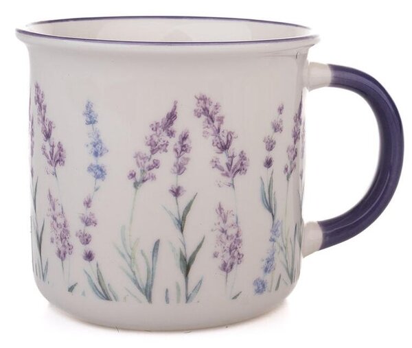 Porcelánový hrnek LEVANDULE 440 ml