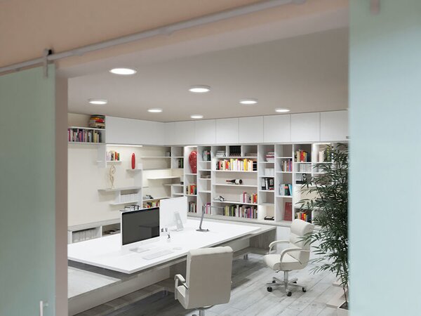 PN22400001 LED DOWNLIGHT vestavné svít.kulaté 6W,540lm,3000-6000K,IP44,bílá11,5cm