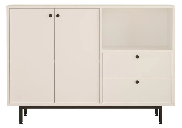 Skříňka na mikrovlnku Houseland Royce 02 bílá
